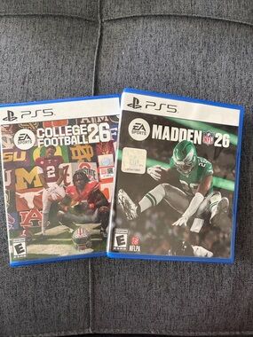 Bundle - College Football 26 + Madden NFL 26 – PS5
